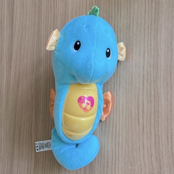 Fisher-Price, Musical Baby Toy, Soothe & Glow Seahorse, - Picture 1 of 6